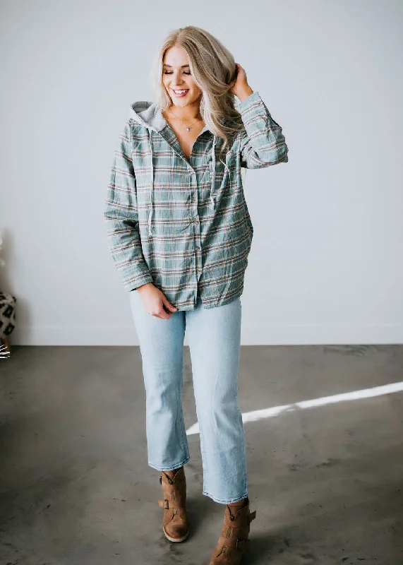 Darby Hooded Plaid