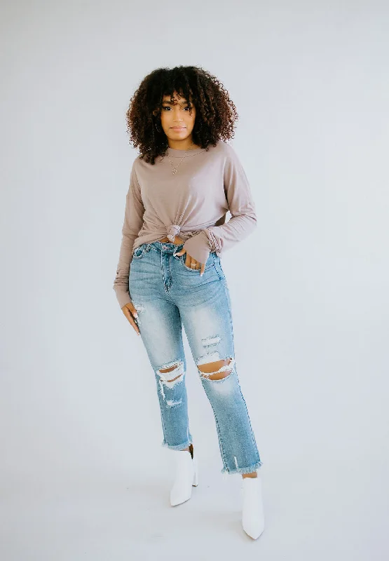 Christie Ankle Straight Jean FINAL SALE