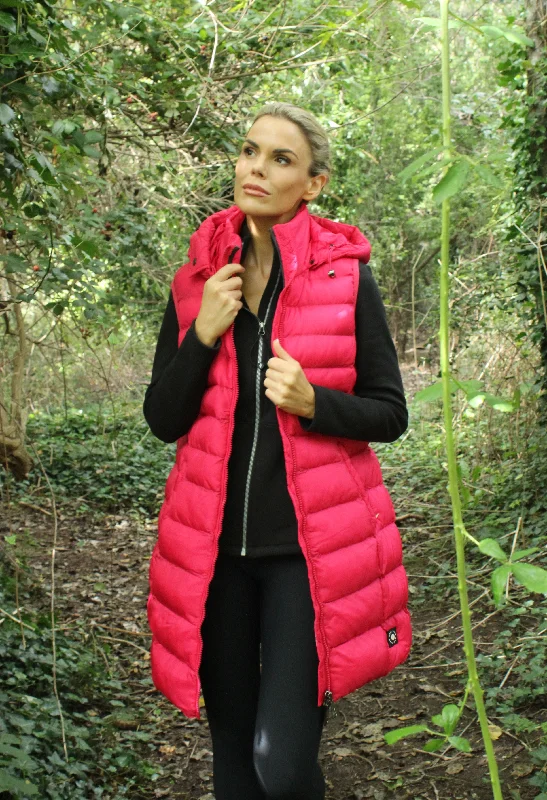 Longline Padded Gilet