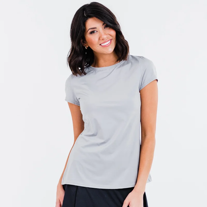 Women's Pro Pleated Back Performance Top