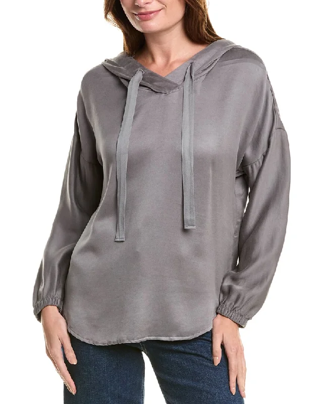 Bella Dahl V-Neck Hoodie