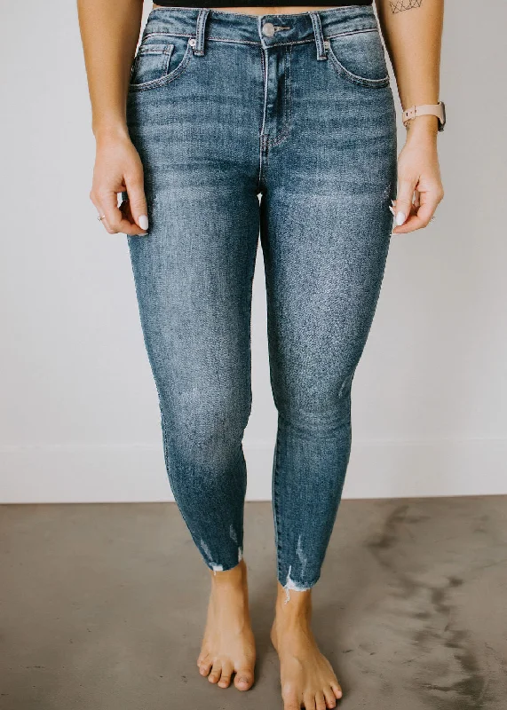 Daisy Raw Hem Skinny Jean