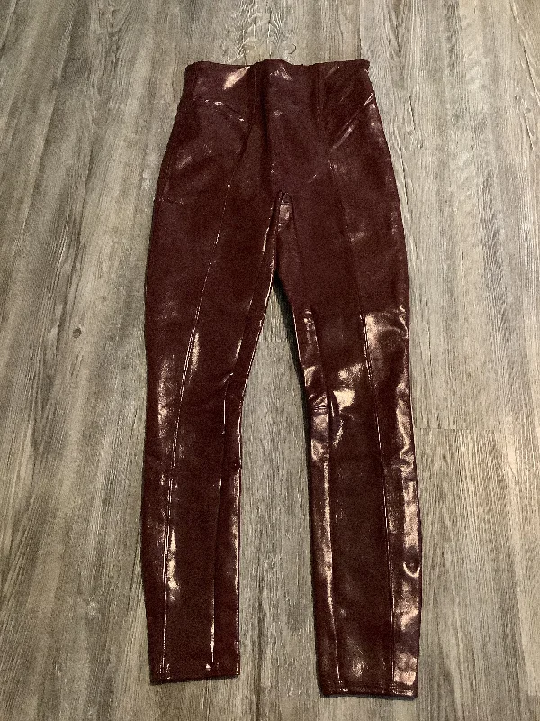 Pants Leggings By Spanx In Brown, Size: 8