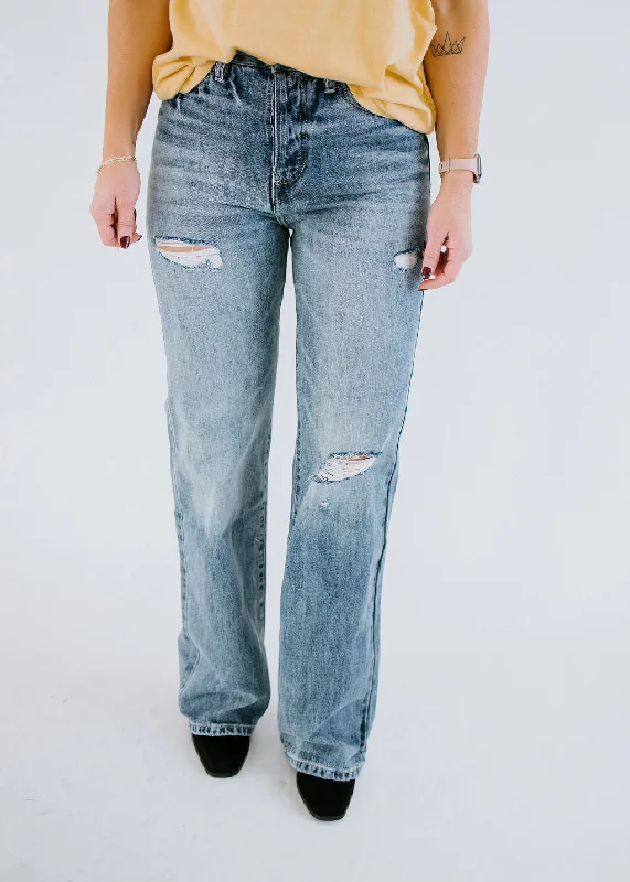 Gavin High Rise Wide Leg Jean