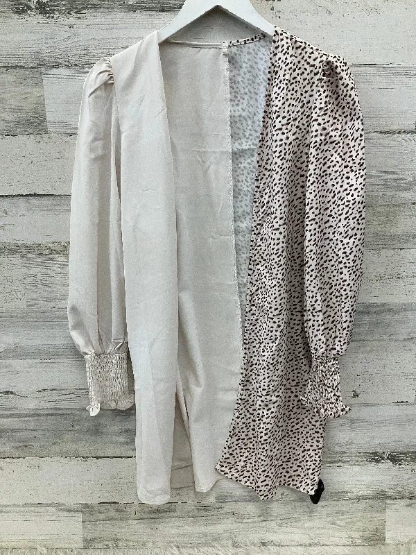 Cardigan By Clothes Mentor In Animal Print, Size: S