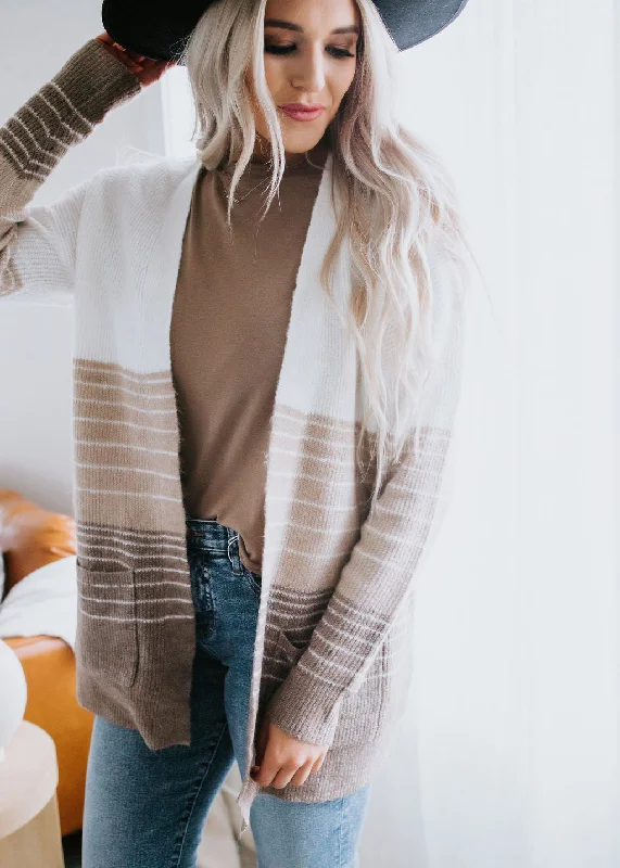 Mildred Stripe Cardigan