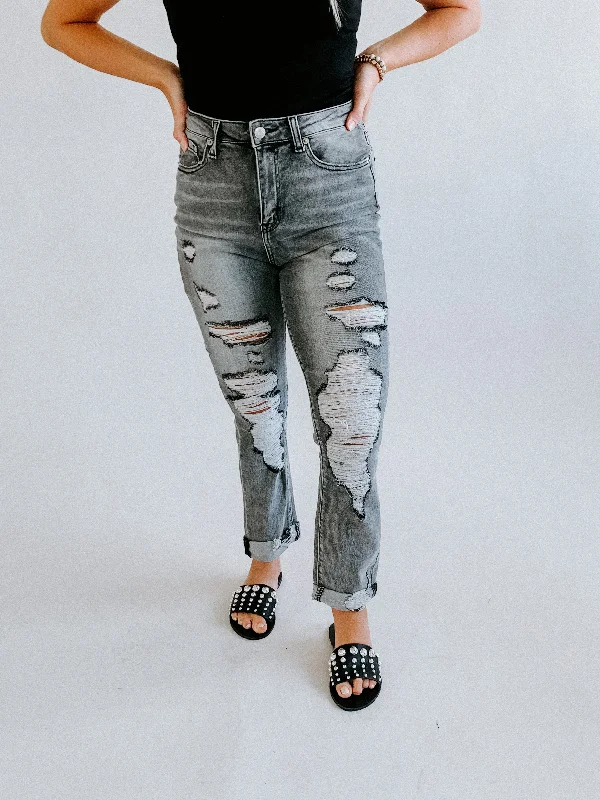 Selby Distressed Relaxed Skinny Jean FINAL SALE