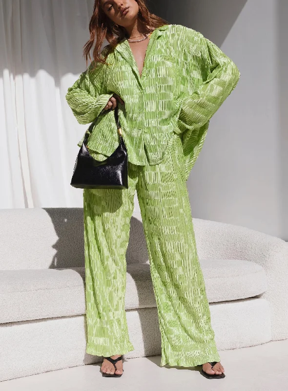 Lila Set Green