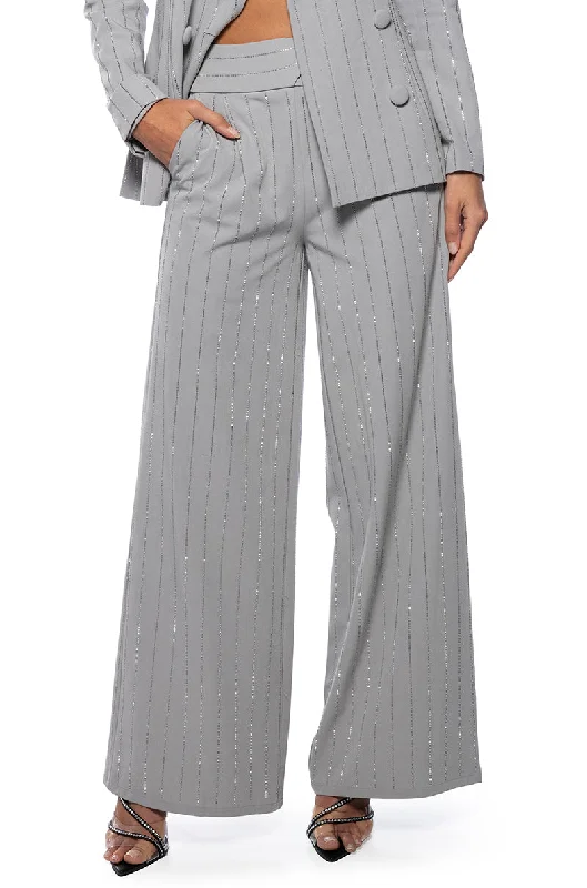 BE ABOUT IT PINSTRIPE TROUSER