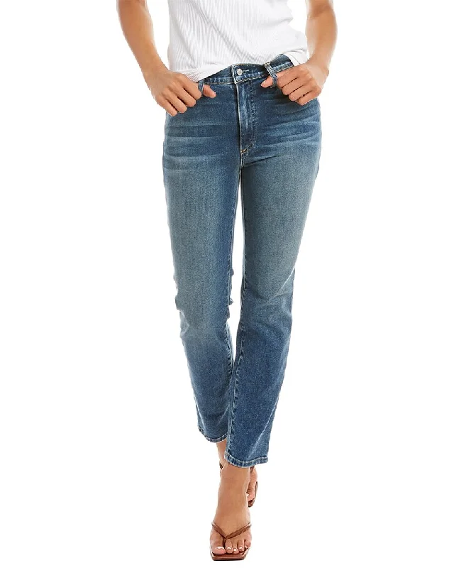 LE JEAN Vivie Cora Wash Slim Stovepipe Jean