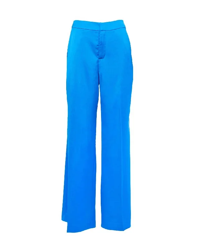 Women's Wide Leg Trousers In Neon