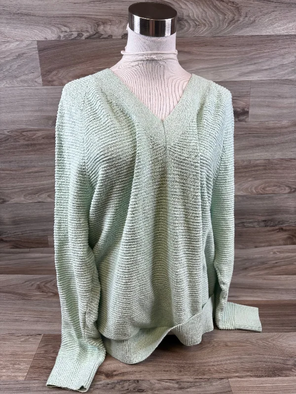 Top Long Sleeve By Loft In Green, Size: S